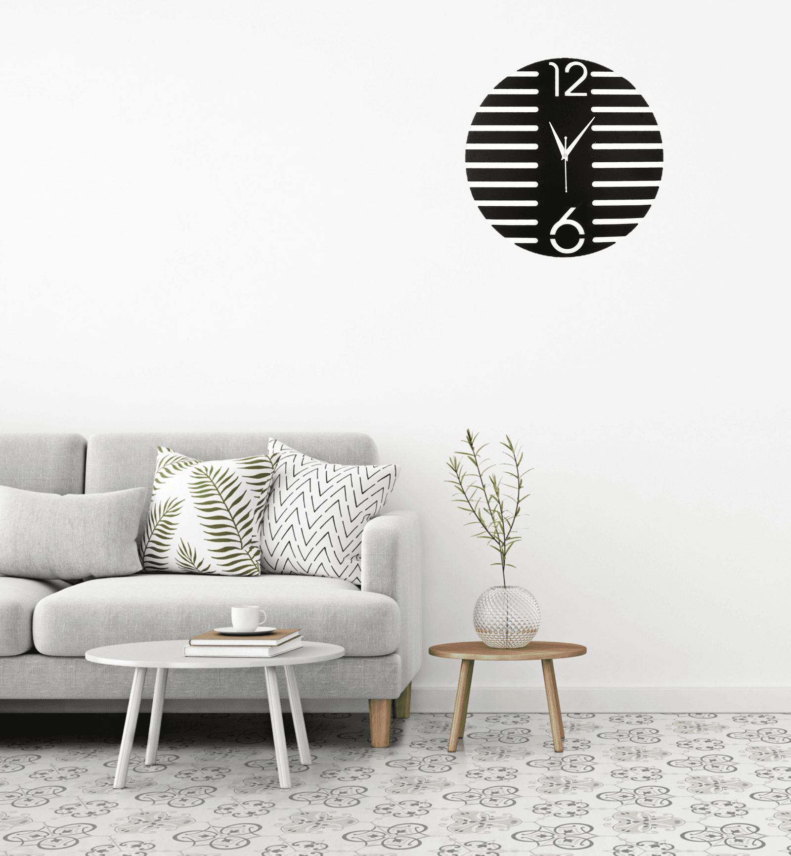 Wooden Silent Non-Ticking Wall Clock for Home Stylish Latest Designer Wall Clock for Home Living Room Bedroom Office Hall - Image 2